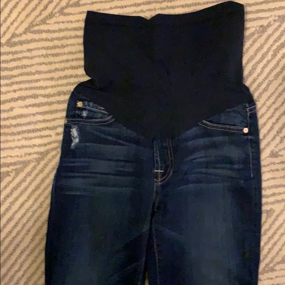 7 for all mankind maternity jeans. - Picture 7 of 8